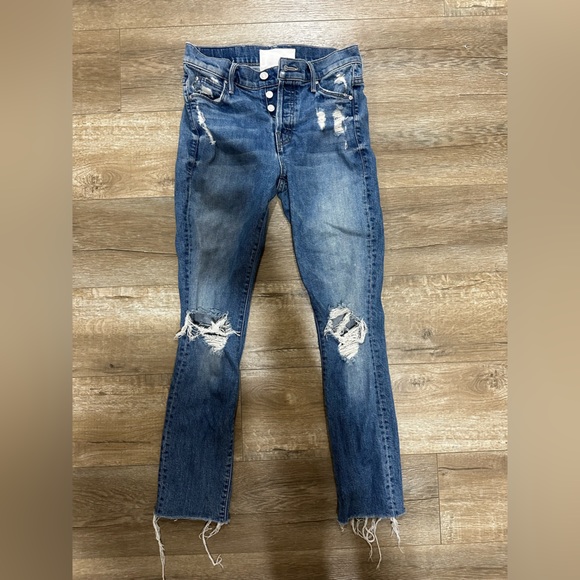 MOTHER Superior, The Stunner in Hijacking the Runway wash, size 24 - Picture 6 of 9